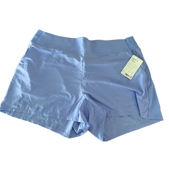 NWT ATHLETA Brooklyn Short, Size 20 Victorian‎ Periwinkle Blue (Lavender) - Picture 1 of 8